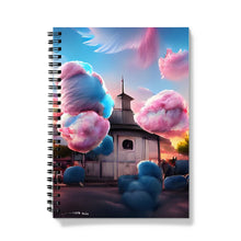 Load image into Gallery viewer, Cotton Candy Church/Österåkerskyrkan Notebook
