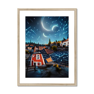 Båtstorps Starry Night Sky Framed & Mounted Print