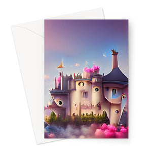 Swedish Castle Dreams Greeting Card