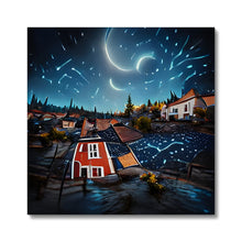 Ladda upp bild till gallerivisning, Båtstorps Starry Night Sky Canvas
