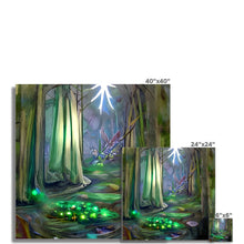 Load image into Gallery viewer, Emerald Green Swedish Forest Fine Art Print

