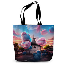 Load image into Gallery viewer, Cotton Candy Church/Österåkerskyrkan Canvas Tote Bag
