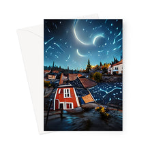 Load image into Gallery viewer, Båtstorps Starry Night Sky Greeting Card
