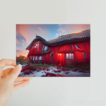 Ladda upp bild till gallerivisning, Gammal svensk bondgård / Old Swedish Farmhouse Classic Postcard
