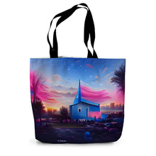 Load image into Gallery viewer, Take me to Church / Österåkerskyrkan Canvas Tote Bag
