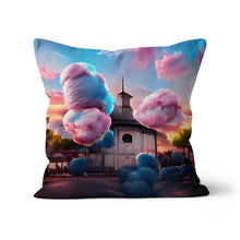 Load image into Gallery viewer, Cotton Candy Church/Österåkerskyrkan Cushion
