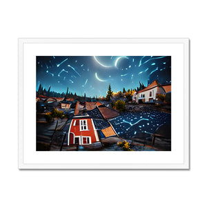 Båtstorps Starry Night Sky Framed & Mounted Print