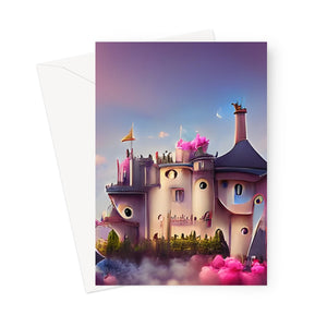 Swedish Castle Dreams Greeting Card