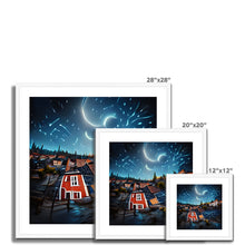 Load image into Gallery viewer, Båtstorps Starry Night Sky Framed &amp; Mounted Print
