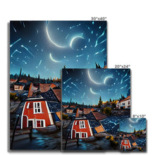 Ladda upp bild till gallerivisning, Båtstorps Starry Night Sky Canvas
