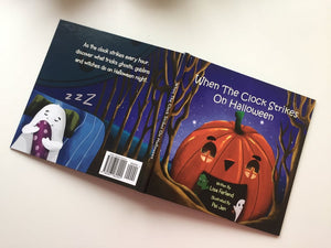 When the Clock Strikes on Halloween - Children's book perfect for kids 0-5