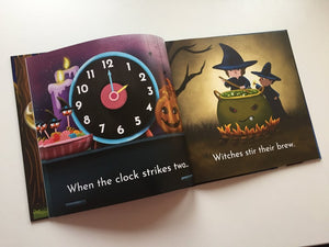 When the Clock Strikes on Halloween - Children's book perfect for kids 0-5
